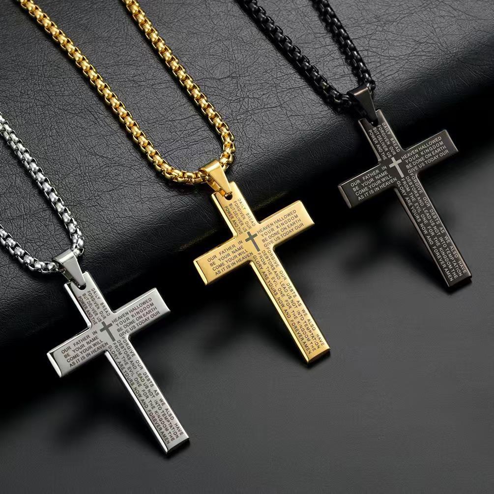 Faith Cross Necklace (Men’s & Unisex)