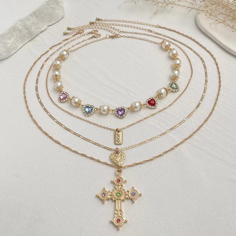 Layered Faith Necklace Set