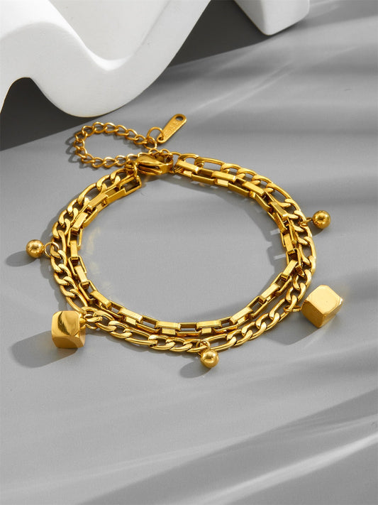 Aurora Chain Charm Bracelet