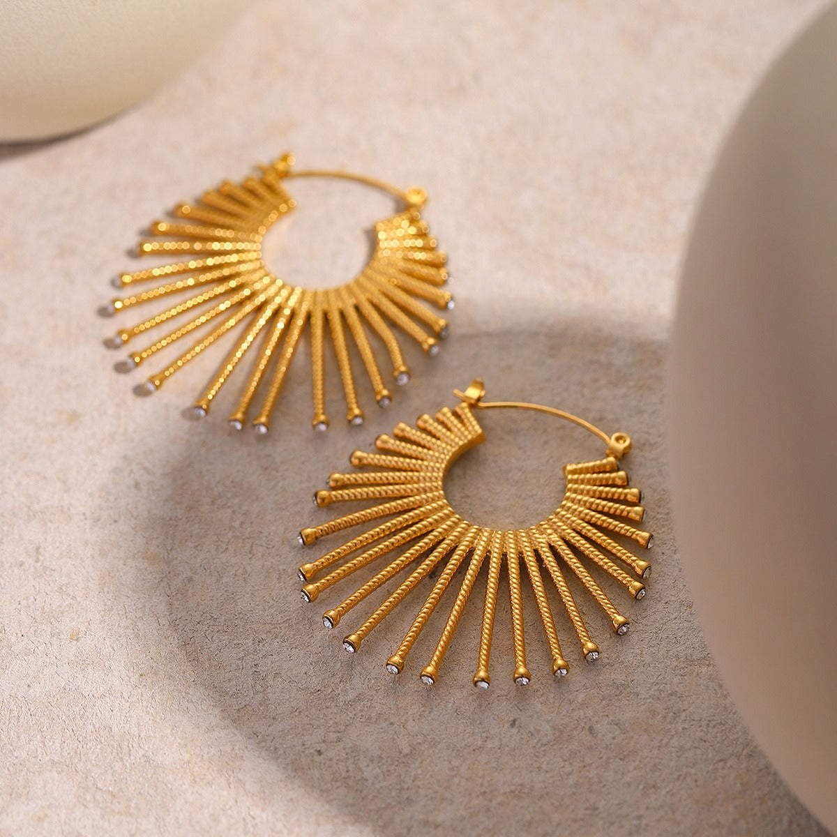 Solara Statement Hoops