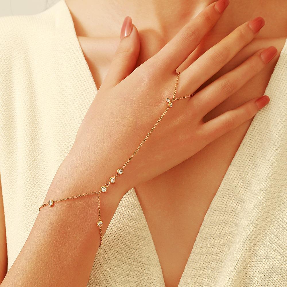 Aurelia Drip Hand Chain
