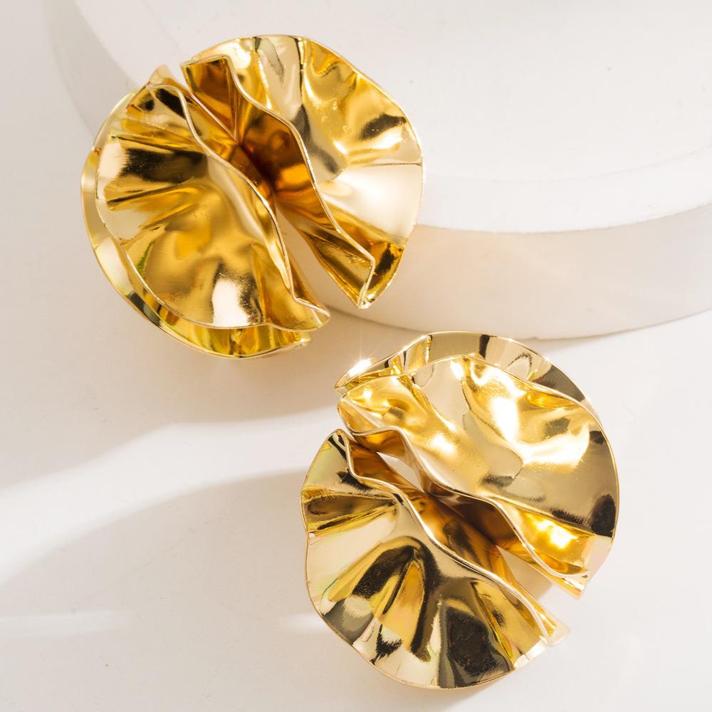 Ophelia Ruffle Studs