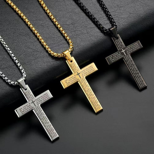 Faith Cross Necklace (Men’s & Unisex)