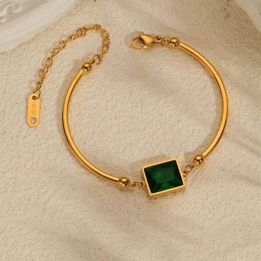 Emerald Luxe Cuff