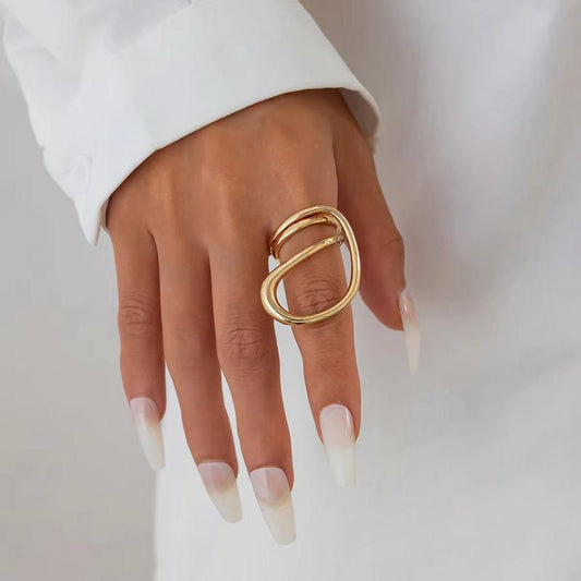 Infinity Statement Ring
